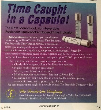 electrolyte timer capsule